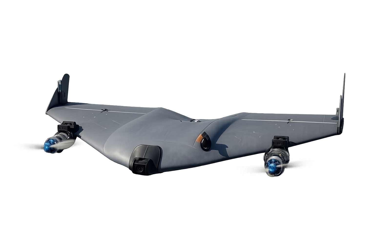 SPECTER VTOL flying-wing interceptor